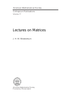Lectures on Matricies(full).pdf